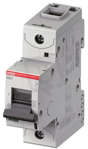 S801C-D125 jistič 1p char. D 125A s klecovou svorkou 25kA ABB 2CCS881001R0841