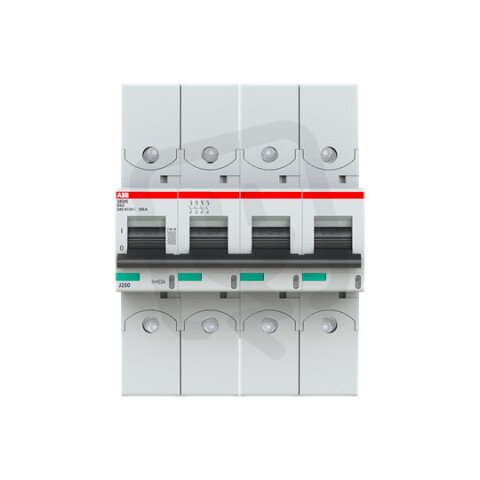 S804S-D63-R jistič 4P char. D 63A pro kabelové oko 50kA ABB 2CCS864002R0631