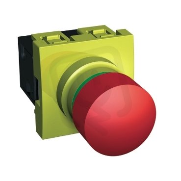 Tlačítko nouzové nezamykatelné, řazení 1, 10A SCHNEIDER ALB45033