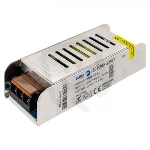 LED driver vestavný DRIVER 40W/M-SLIM (ADLSX-40-12) GREENLUX GXLD110