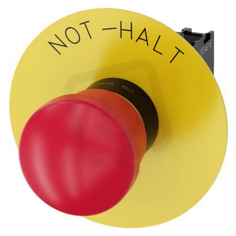 3SU1100-1HA20-1CH0 hřibové tlačítko nouz