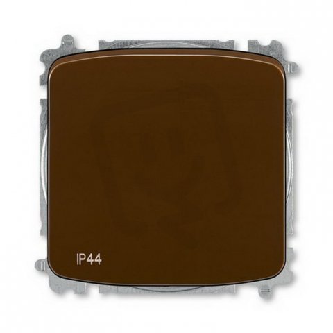 ABB Tango Přepínač křížový s krytem řaz. 7 IP44 bezšroubový hnědá 3559A-A07940 H