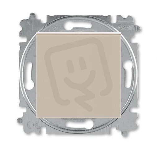 ABB Levit Spínač ř. 1 s drápky macchiato/bílá BLISTR 2CHH590145A6018