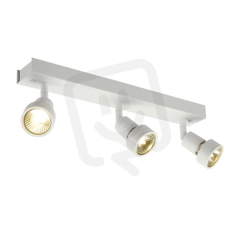 PURI III spot matná bílá 230V GU10 3x50W SLV 147381