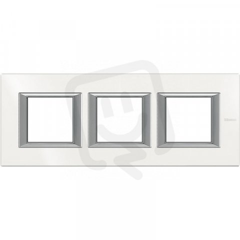 Legrand HA4802M3HHD BTAX Rámeček2+2+2HOR.AXOLUTE BÍLÝ