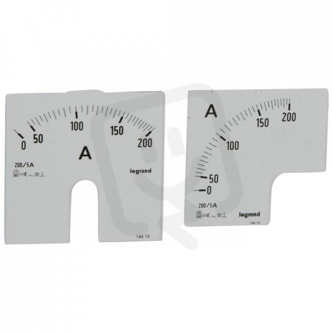STUPNICE AMPÉRMETRU 0-200 A LEGRAND 014615