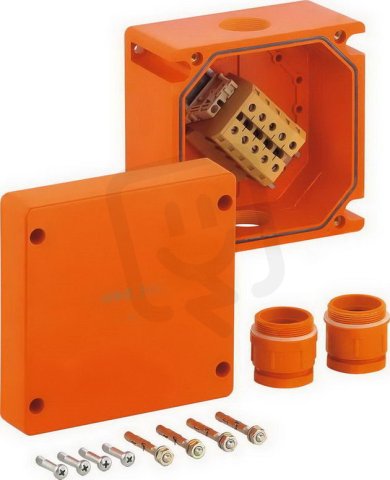 Kabelový rozbočovací box WKE 302 RK oranžová IP66 E30 SPELSBERG 86230201