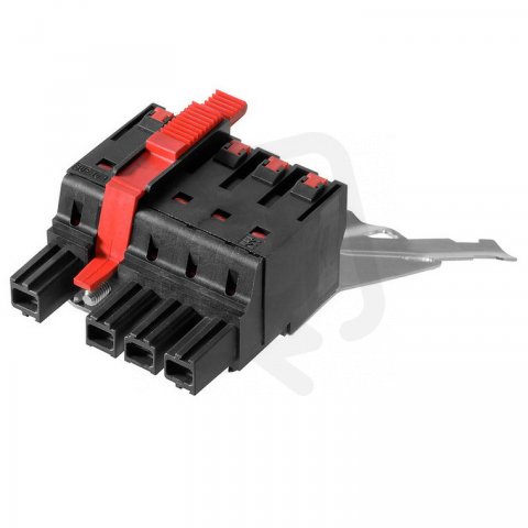 Zásuvný konektor DPS BUF 10.16IT/04/180MSF4SH200 AG BK BX WEIDMÜLLER 2627950000