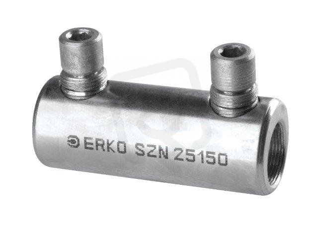 Erko SZN_120240/1 Kabelová spojka se zatrhávacími šrouby, pocínovaná, do 1 kV