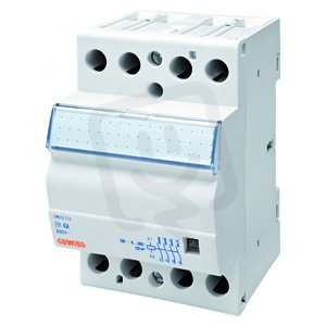 Gewiss GWD6724  Stykač 40A 4NO 230V 3M