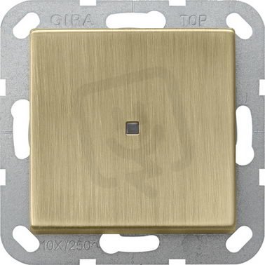 Tlačítkový spínač řídicí přepínač System 55 bronz GIRA 0136603