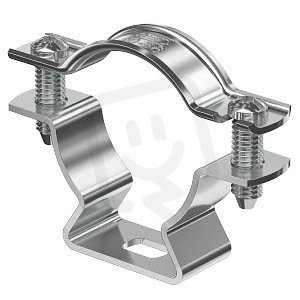 OBO ASL 733 36 ALU Distanční příchytka se závitem M6 30-36mm Hliník Alu