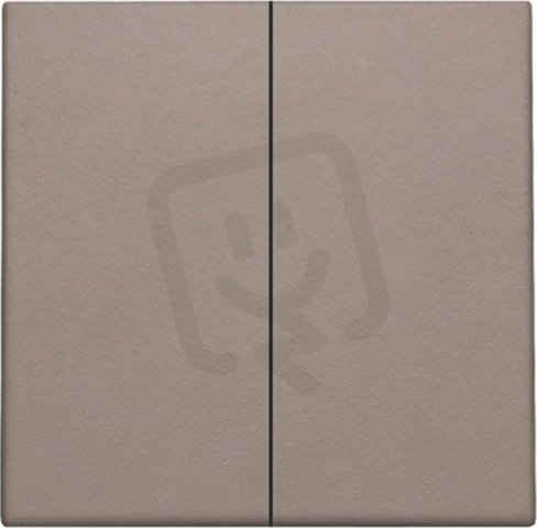 Smart Switch kolébka 2x1/2-GREIGE NIKO 104-31004