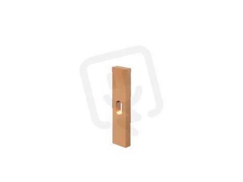 Rittal 9686820 Zaslepovací vložka E-Cu, 25x10mm, L=110, 3ks