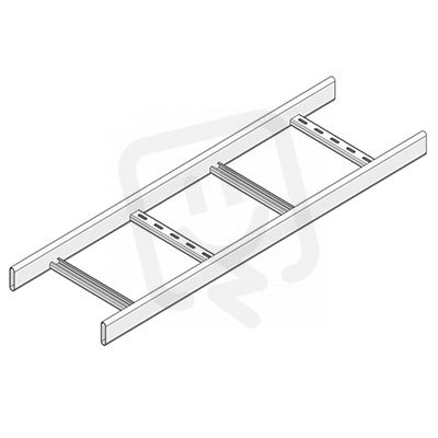 Horizontální ohyb pro kabelkovou lávku HDKS, šířka 600mm, HD HL HDKS90.600