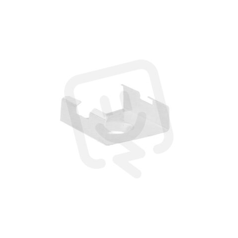 Úchytka KLUŚ 45-STN pro AL profil, bílá /24265/ ALUMIA C24265L10