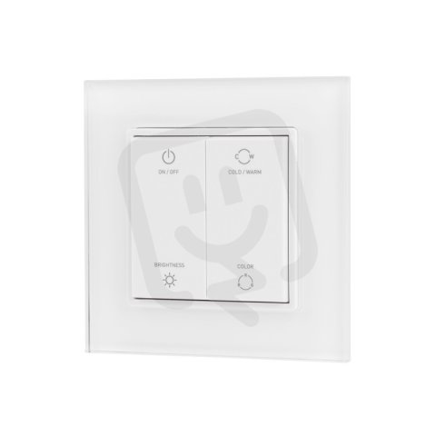 ZigBee nástěnný ovladač - RGB+CCT, 1 zóna MCLED ML-917.651.22.0