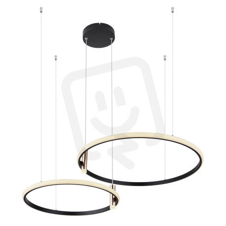 Závěsné svítidlo COCO černá LED 55W 230V, 2200lm, 2700-6000K GLOBO 67300H