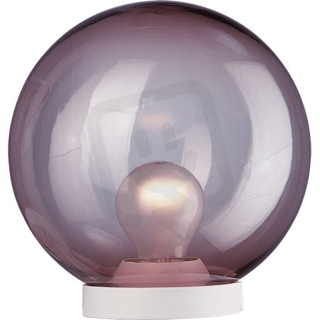 Sloupové svítidlo Globes 250 adaptér bílá 11W IP44 E27 COMPOLUX 916931/08K