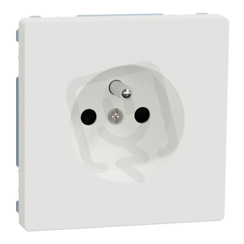 Zásuvka Merten D-Life 250V/16A bezšroubová Nordic White SCHNEIDER MTN2500-6037