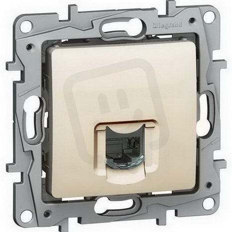 NILOÉ DATOVÁ ZÁSUVKA RJ45 CAT.6 STP BÉŽOVÁ LEGRAND 664875