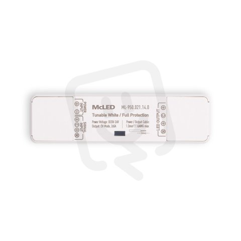Zesilovač signálu Nano pro dual white LE MCLED ML-950.021.14.0