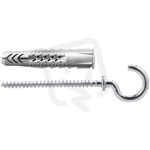 Hmoždinka s límečkem a háky/okem UX 8 x 50 RH (kulatý hák) FISCHER 94409
