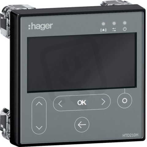 Zobrazovací displej h3+ Energy HAGER HTD210H