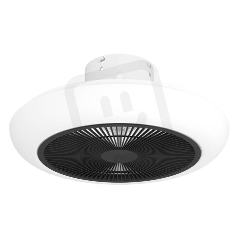 Stropní ventilátor SAYULITA LED-CCT bílá/černá 25,5W EGLO 35094
