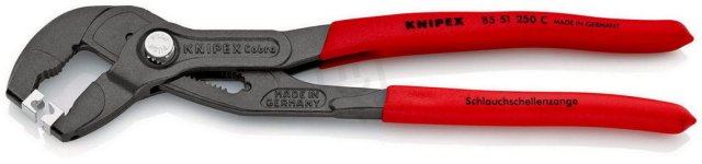 Kleště na hadicové spony pro spony Click 250 mm KNIPEX 85 51 250 C