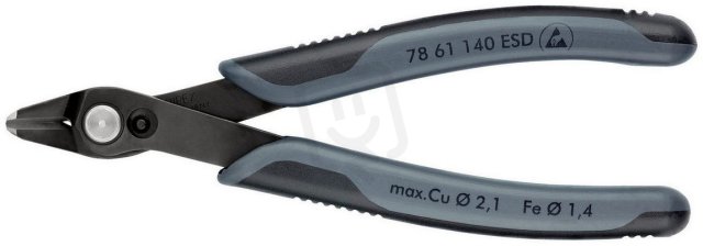 Electronic Super Knips XL ESD 140 mm KNIPEX 78 61 140 ESDSB