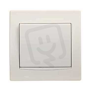 Schneider AYA0800223 Ovládač tlačítkový 1/0, cream
