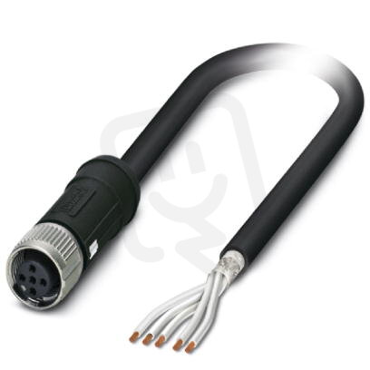 SAC-5P-10,0-28R/FS SCO RAIL Kabel senzoru/aktoru 1407333
