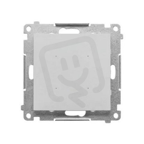 Ovladač osvětlení tlačítkový, Switch, Wi-Fi (přístroj s krytem) hliníková matná