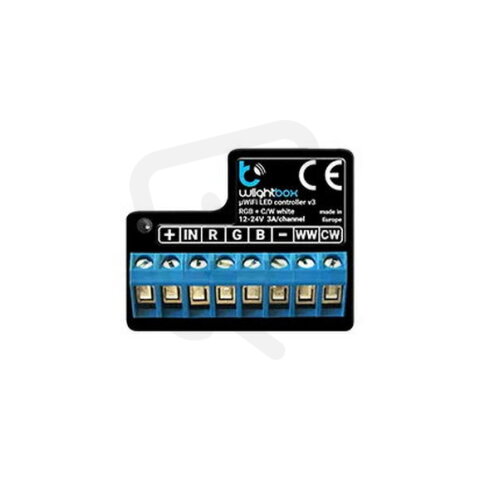 Stmívač wLightBox pro LED typu RGB/RGBW/CT, zapuštěný, Wi-Fi    ESRGB1W