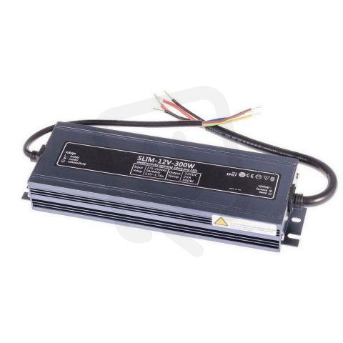 SLIM-12V-300W zdroj IP67 T-LED 05612