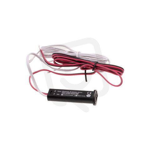 Černý 2v1 spínač skříňový + mávnutím T-LED 067103