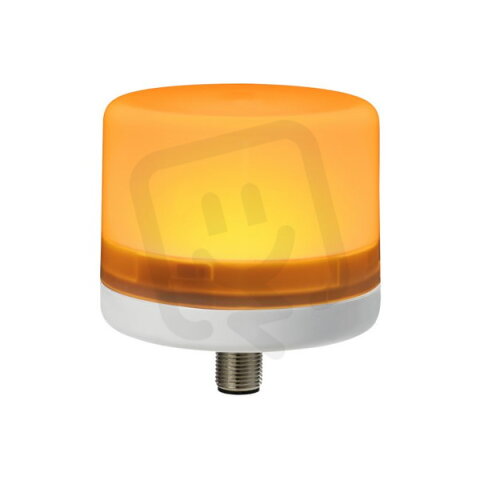 Svítidlo signální E-LITE 24 V, DC, IP66, M12, oranžová, světle šedá SIRENA 28242