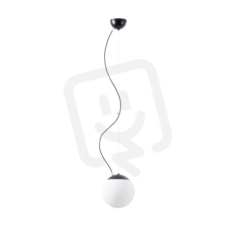 Závěsné svítidlo ISIS L1 PM-M 8W IP40 4K ON/OFF PMMA černá OSMONT ISI72954