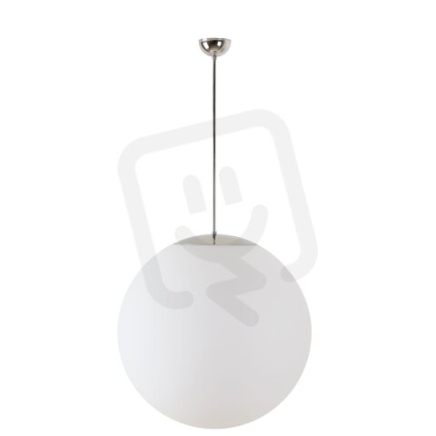 Závěsné svítidlo se skleněným stínidlem OSMONT ADRIA P5 3x10W IP40 E27 chrom