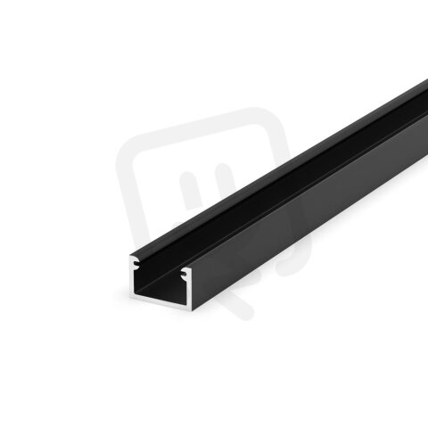 P4-2-B černý 2m nástěnný mini ALU profil T-LED 092267