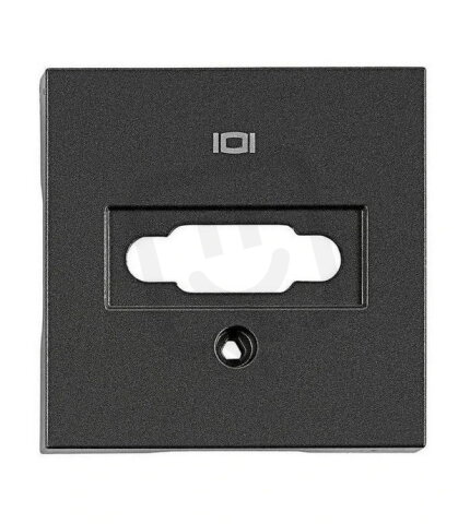 Kryt VGA zásuvky, antracit SCHRACK EV114354--