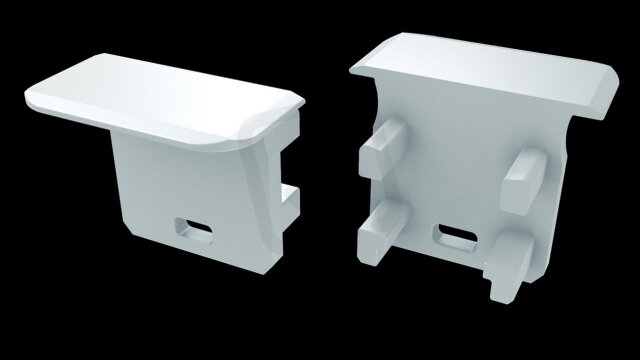 Koncovka profilu EC-PROFIL G WHITE HO (12-0071-00) GREENLUX GXLP1440