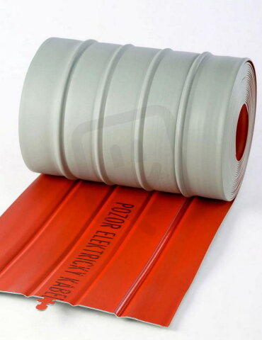 Kabelová krycí deska DEKAB FLEX 250/2 mm PE červená - 25 m CWS 002307V