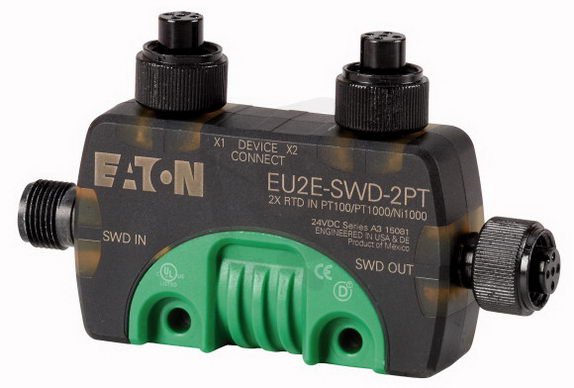 EU2E-SWD-2PT SWD Analogový modul T-connector 1 vstup pro PT100/PT1000/Ni1000