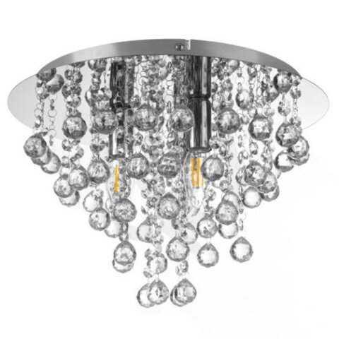 Stropní svítidlo LONDON chrom 3x40W E14 IP20 GLOBO 63040306X