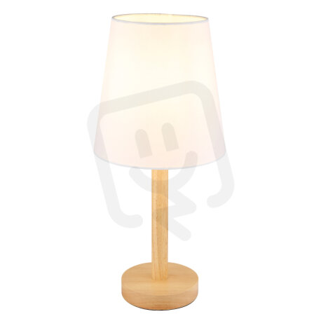 Stolní lampa JORIS dřevo 1x25W E14  GLOBO 50100146