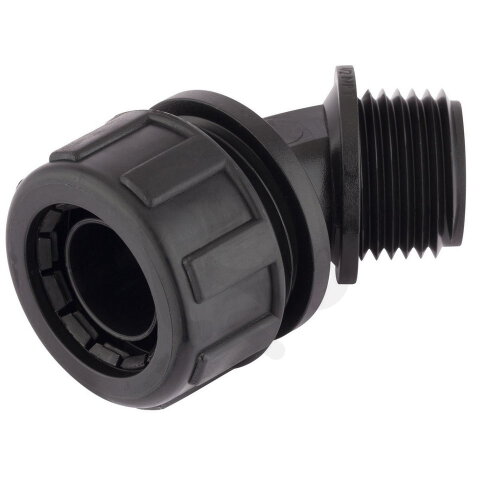 Úhlové hadicové šroubení SILVYN MPC 45° M25X1.5 / 25 BK LAPP 55502433