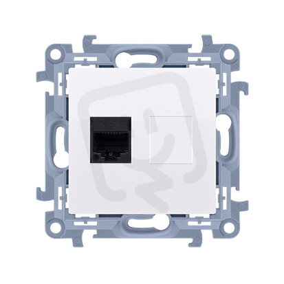 Zásuvka telefonní 1 násobná, RJ12 (příst