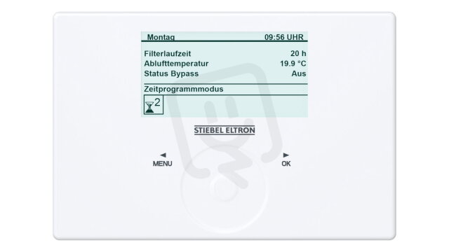 Regulátor s textovým zobrazením STIEBEL ELTRON, FEB 2.0 205018
